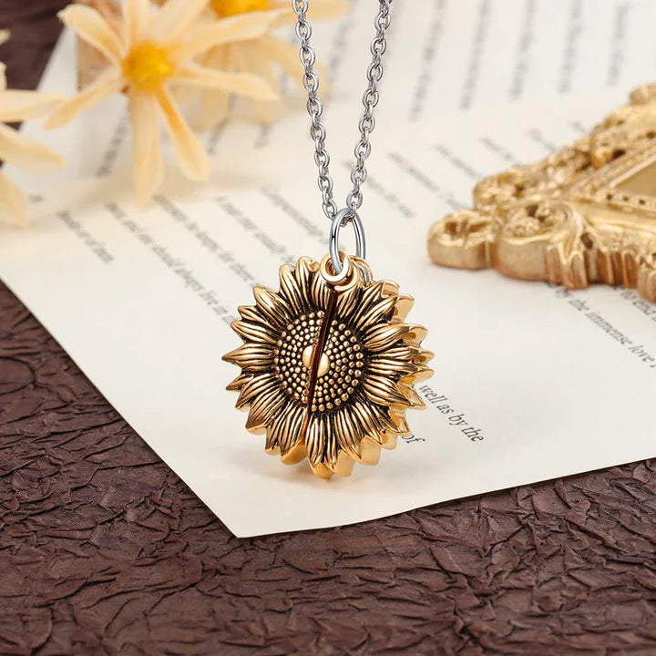 Collar Girasol ¨TÚ ERES MI SOL¨🌻(You are my sunshine)