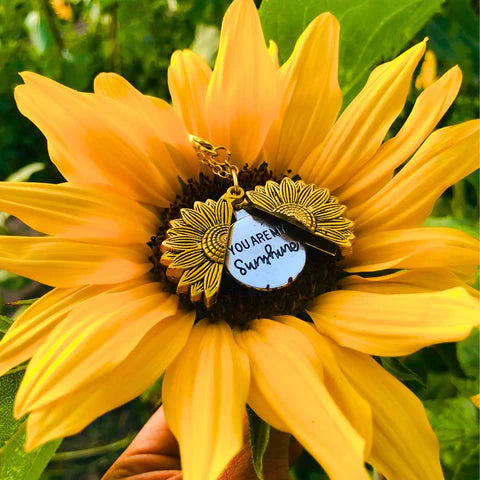 Collar Girasol ¨TÚ ERES MI SOL¨🌻(You are my sunshine)